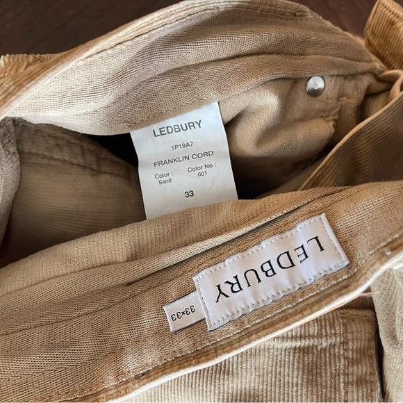 LEDBURY 5 Pocket Franklin Corduroy Pants - Picture 4 of 6